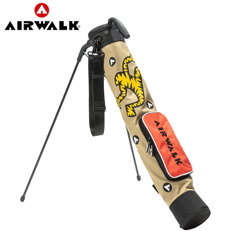 AIRWALK GOLF セルフスタンド AWCC-01S【エアウォーク】【ゴルフ】【クラブケース】【スタンド】【セルフ】【カーキ】