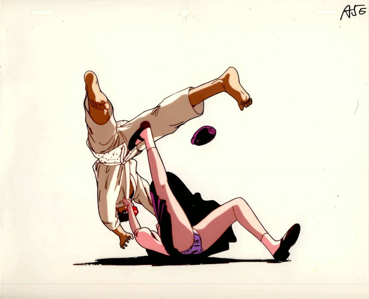 Bibian 比比昂- セル画YAWARA ヤワラちゃん(のパンチラ Bibian 比比昂- セル画YAWARA ヤワラちゃん(のパンチラ