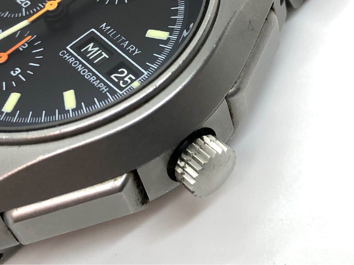絶版品 希少 TUTIMA チュチマ MILITARY CHRONOGRAPH ミリタリー 絶版品 希少 TUTIMA チュチマ MILITARY CHRONOGRAPH ミリタリー