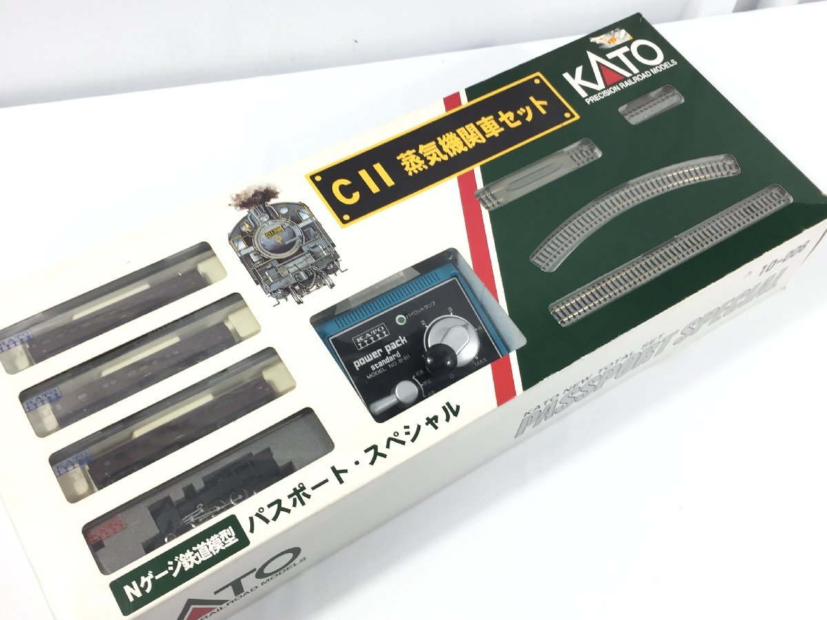 カトー　KATO　Nゲージ　鉄道模型　PASSPORT SPECIAL　10-006　C11　蒸気機関車セット　現状品　KJ10.002　/11