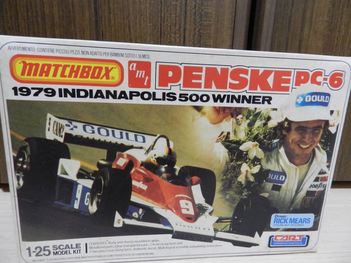 １／２５　PENSKE PC-6 1979 INDIANAPOLIS 500 WINNER (部品43番欠品 ・小部品)　＜マッチボックス・AMT＞