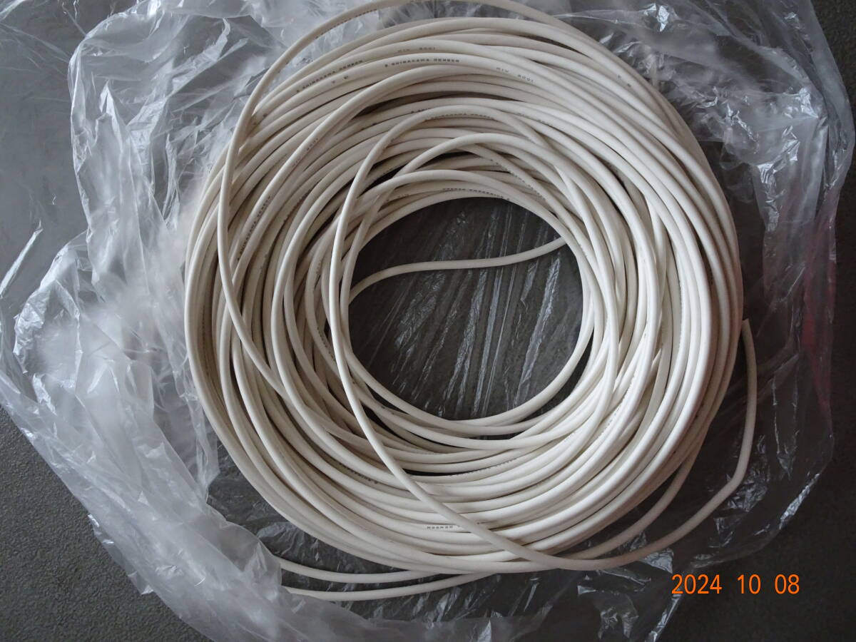 電線 KIV 5.5sq 26.7m 白 600v(電線)|売買された 電線 KIV 5.5sq 26.7m 白 600v(電線)|売買された