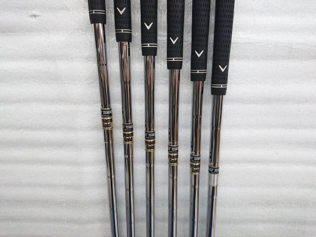 キャロウェイ 2018 X-FORGED アイアン #5-PW 6本セット Dynamic Gold ダイナミックゴールド (S200) 日本仕様 Xフォージド_画像8