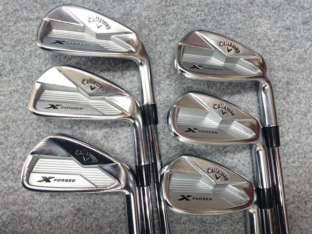 キャロウェイ 2018 X-FORGED アイアン #5-PW 6本セット Dynamic Gold ダイナミックゴールド (S200) 日本仕様 Xフォージド_画像1