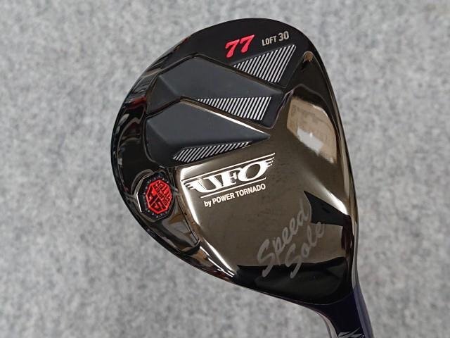 女性用 キャスコ 2022 UFO Speed by POWER TORNADO ユーフォースピード #77 30° UT 純正カーボン Falcon shaft (L) 日本 レディース