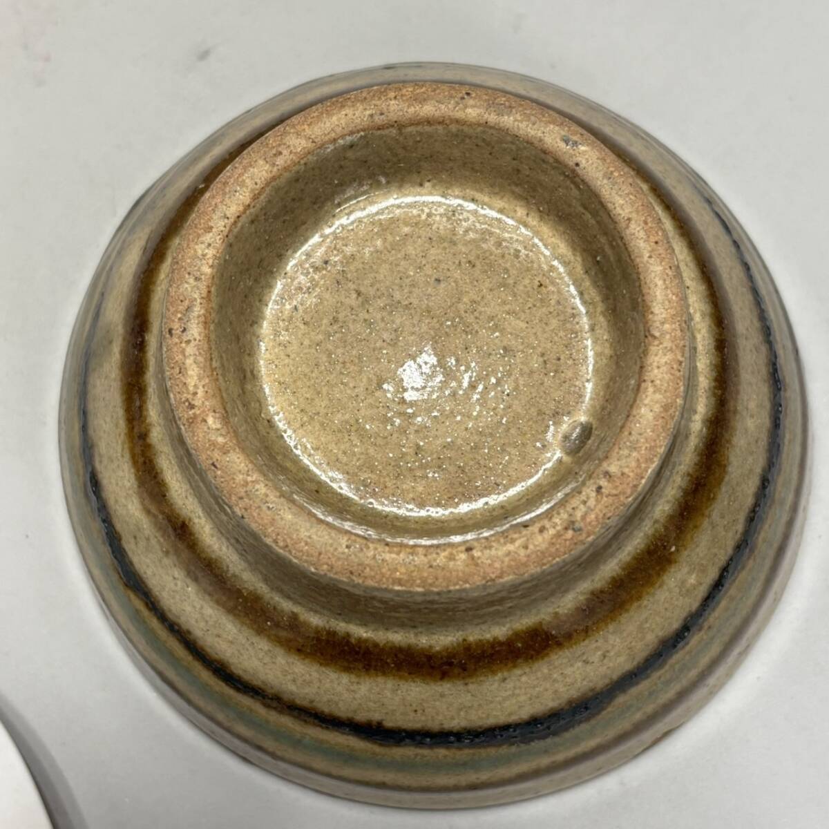 241007N 時代 益子焼 茶碗 浜田庄司 日本美術 茶道具 食器 骨董