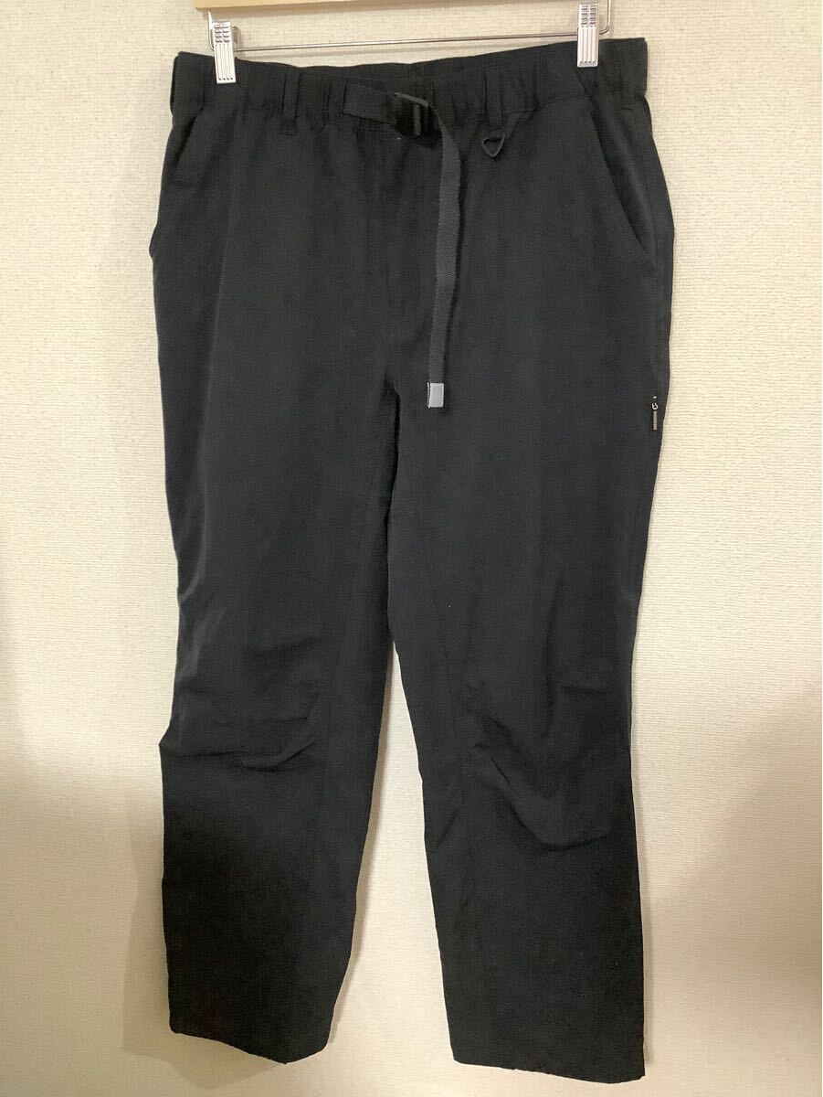 coulnbia コロンビア　ナイロンパンツ　クライミングパンツ　ブラック　アウトドア　キャンプ　クライミング　メンズ　古着