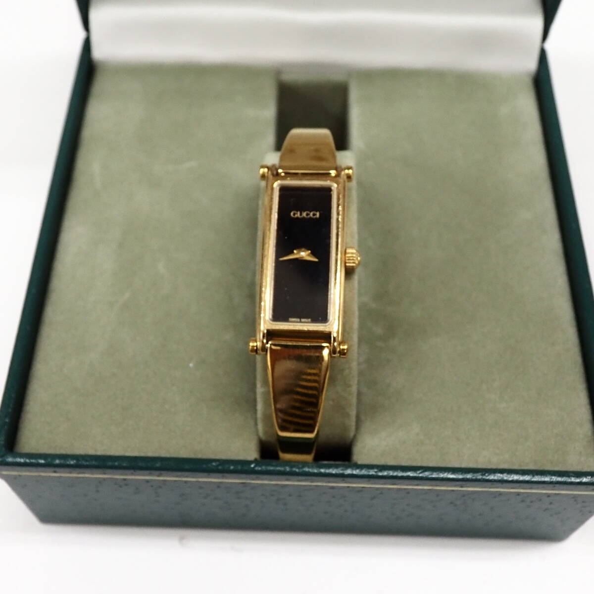 電池交換済】GUCCI グッチ 時計 1500L 美品 ゴールド 電池交換済】GUCCI グッチ 時計 1500L 美品 ゴールド
