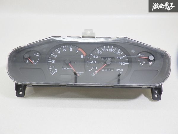 日産 純正 S14 シルビア 前期 SR20DET MT スピードメーター メーター 計器 走行距離162017km 24810-65F00 即納 棚4-1 ★