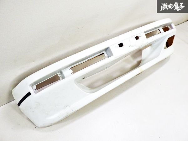 [ rare!! ] Nissan original S13 Silvia previous term CA18 front bumper aero exterior 62022 35F00 white series urethane bumper immediate payment stock have shelves 