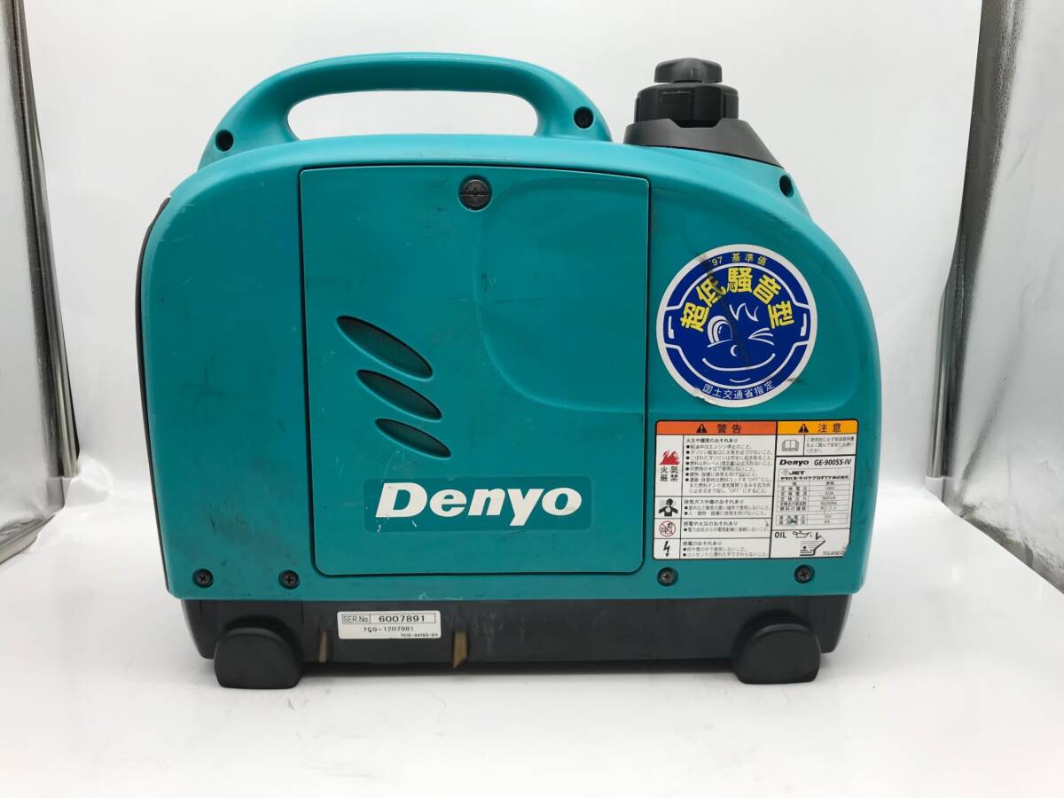 [ витрина самовывоз кроме того, Seino Transportation .. отправка ]Denyo/ Denyo инвертер двигатель генератор GE-900SS-IV [IT4TCCJ1IUMS]