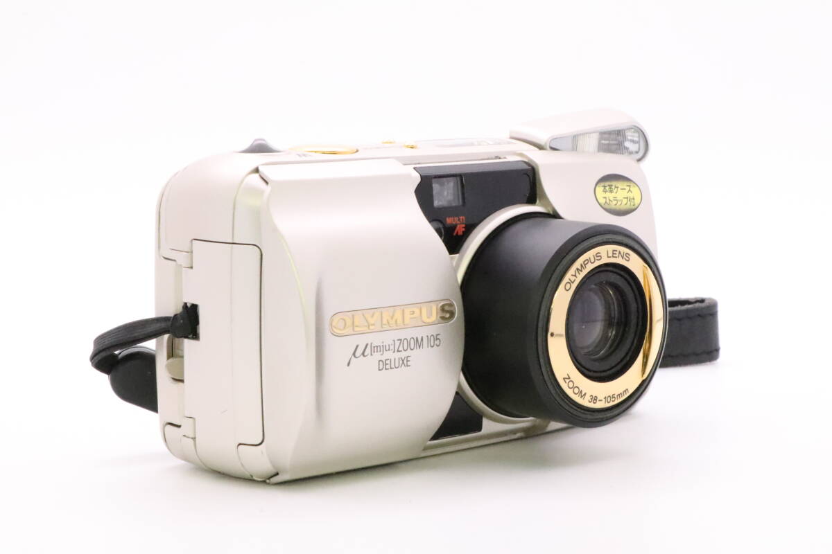 オリンパス OLYMPUS μ ［mju］ZOOM 105 DELUXE コンパクト