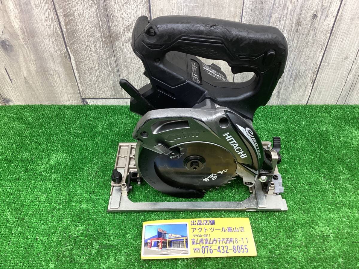 送料無料！【中古Bランク】△ハイコーキ(HIKOKI ※旧:日立工機) 18Vコードレス丸のこ C18DBL(NNB)本体のみ△アクトツール富山店△D