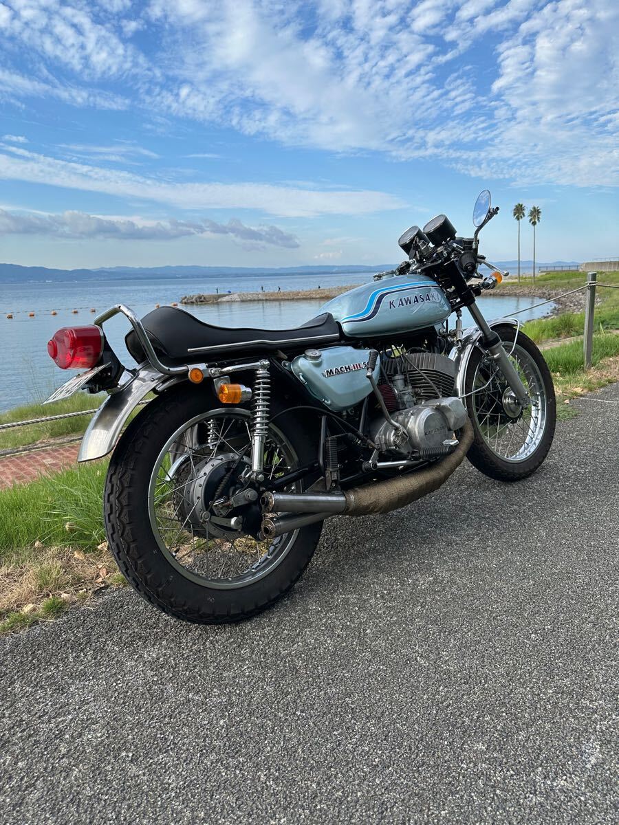 カワサキ 500ss H1B マッハIII 検)令8年8月 250ss 350ss KH カワサキ 500ss H1B マッハIII 検)令8年8月 250ss 350ss KH