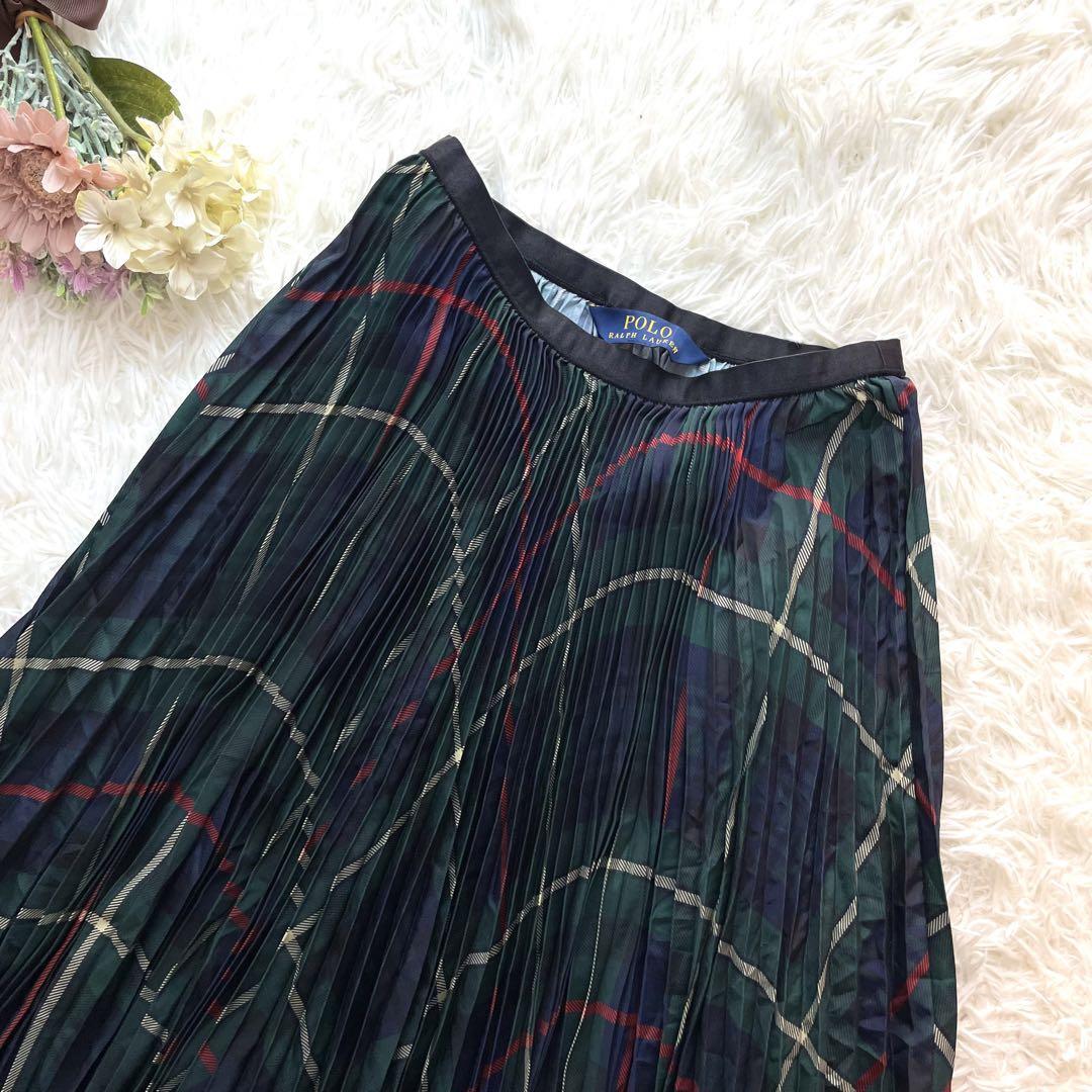 美品 POLO RALPH LAUREN ポロラルフローレン プリーツスカート 美品 POLO RALPH LAUREN ポロラルフローレン プリーツスカート
