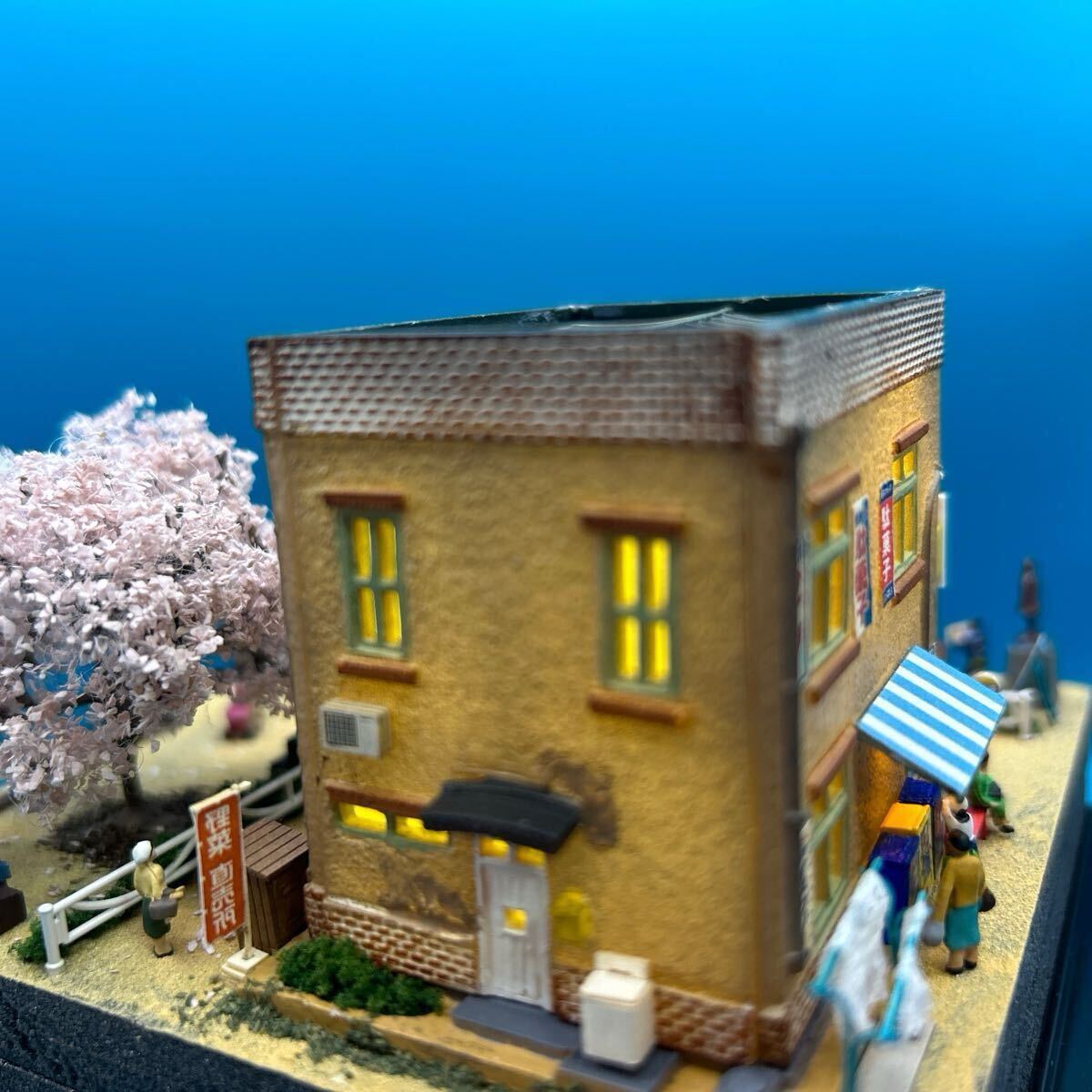 ☆新春☆1/150 ジオラマ 昭和の駄菓子屋です^ ^☆150分の1