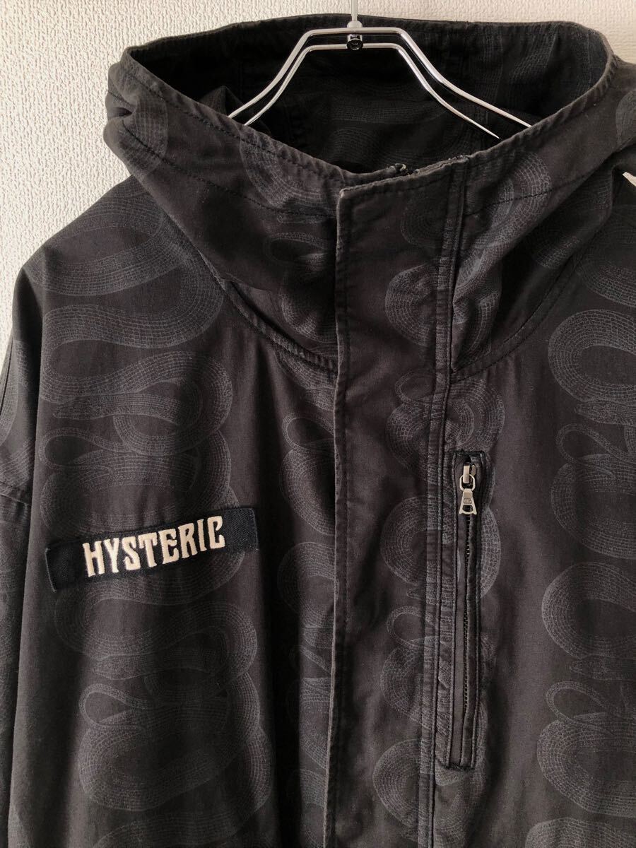 HYSTERIC GLAMOUR SNAKE LOOP ヒステリックグラマー フーデッド HYSTERIC GLAMOUR SNAKE LOOP ヒステリックグラマー フーデッド