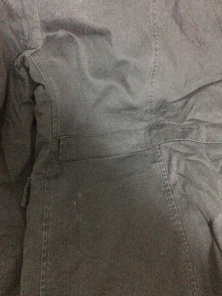 MEN'S MELROSE　フード　ファー　ボア　ジャケット　黒　4　メンズ メルローズ