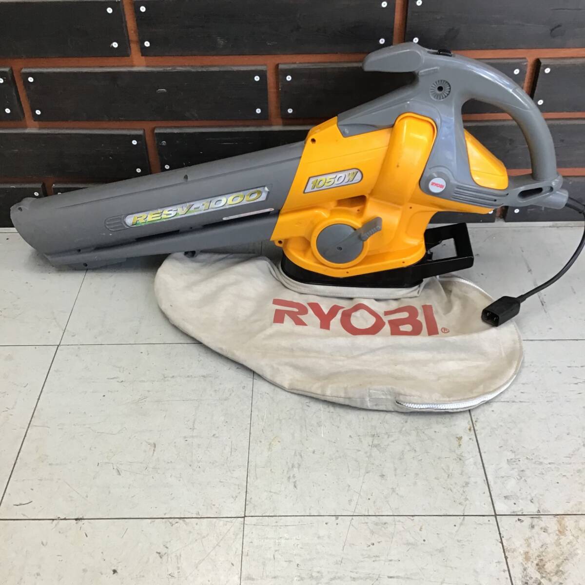 【現状品】リョービ/RYOBI ブロワバキューム RESV-1000 ■送料無料・代引き・店頭受取対応■