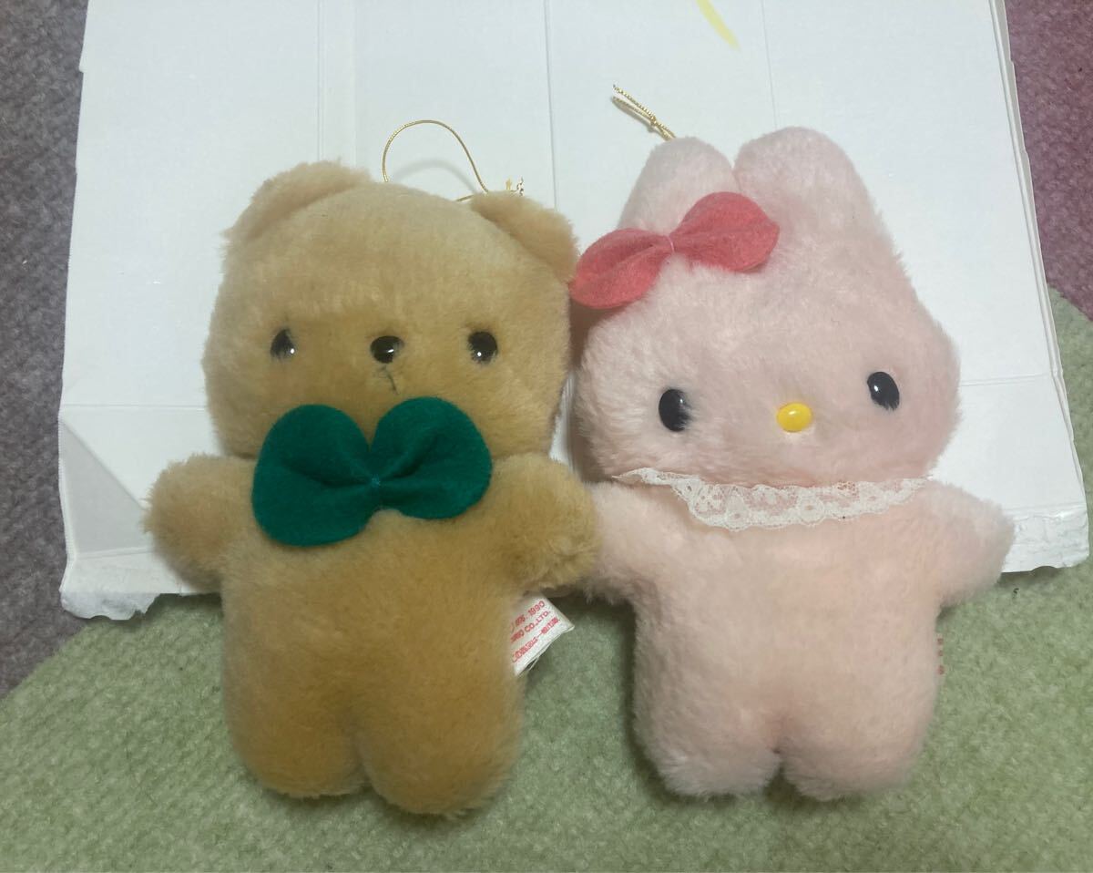 サンリオ レトロ ぬいぐるみ うさぎ クマ 昭和 平成 キキララ サンリオ レトロ ぬいぐるみ うさぎ クマ 昭和 平成 キキララ