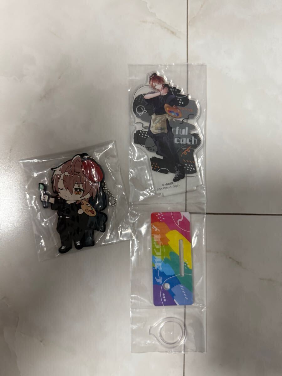2つセット　からぴち　一番くじ　うり　アクリルペンスタンド　ラバーチャーム