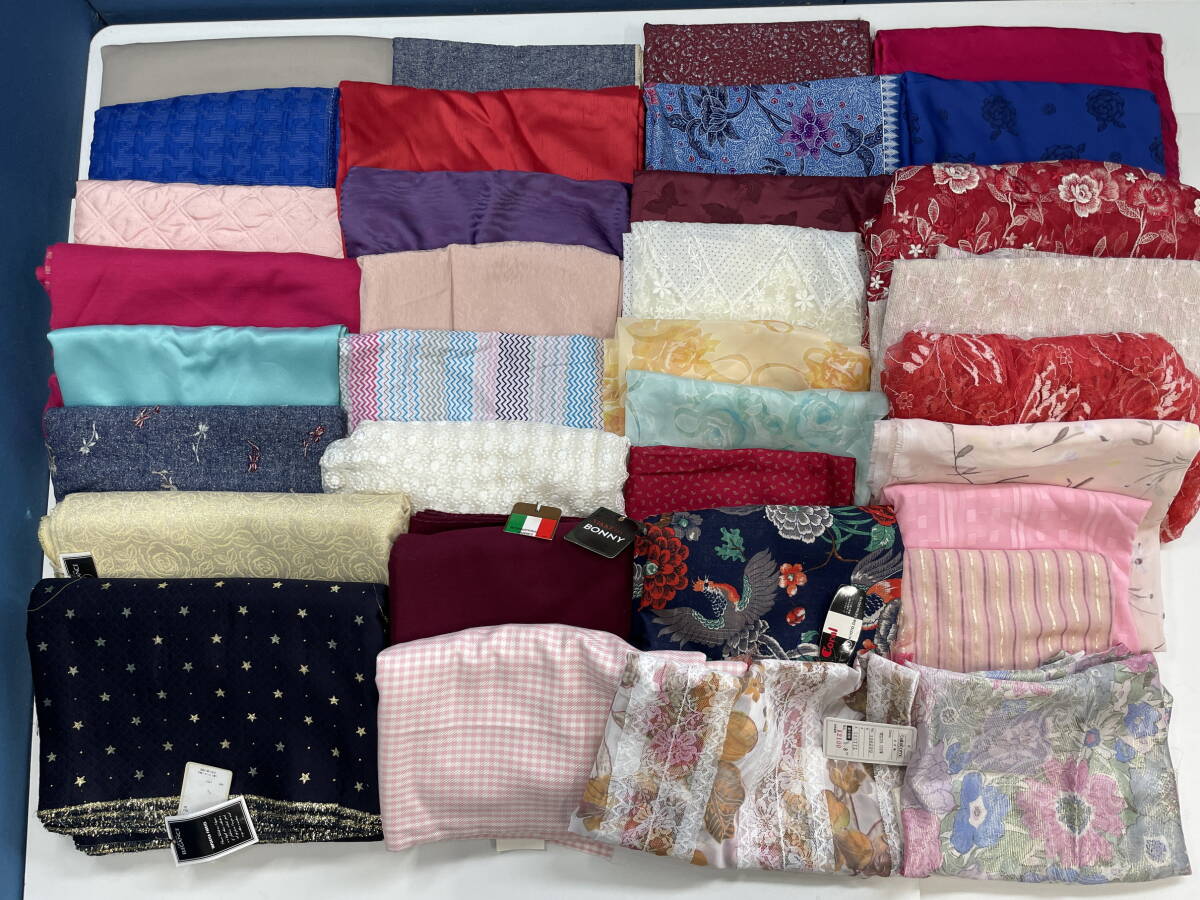□M77 服地/生地/布/はぎれ まとめ⑦ takatomi孝富/Coral/MAXELL/momiji/NIKKETEXBONNY/海外製/イタリア/毛/絹等 手芸 洋裁 服飾 リメイク