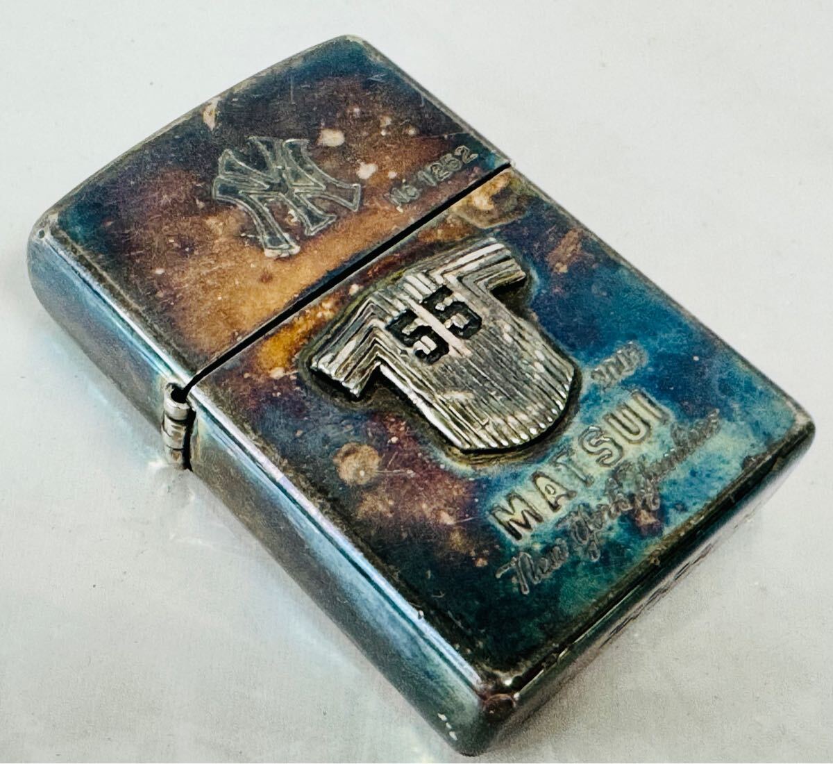 お値下げしました。新品zippo松井秀喜ライター（シリアル