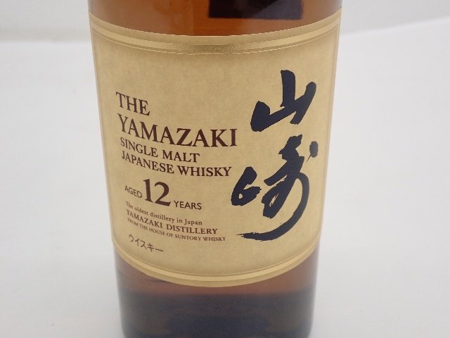 [ Tokyo Metropolitan area внутри ограничение отправка * нераспечатанный ]SUNTRY Suntory Yamazaki 12 год односолодовый виски 750ml 43% действующий товар тент грамм наклейка иметь - 70292-2