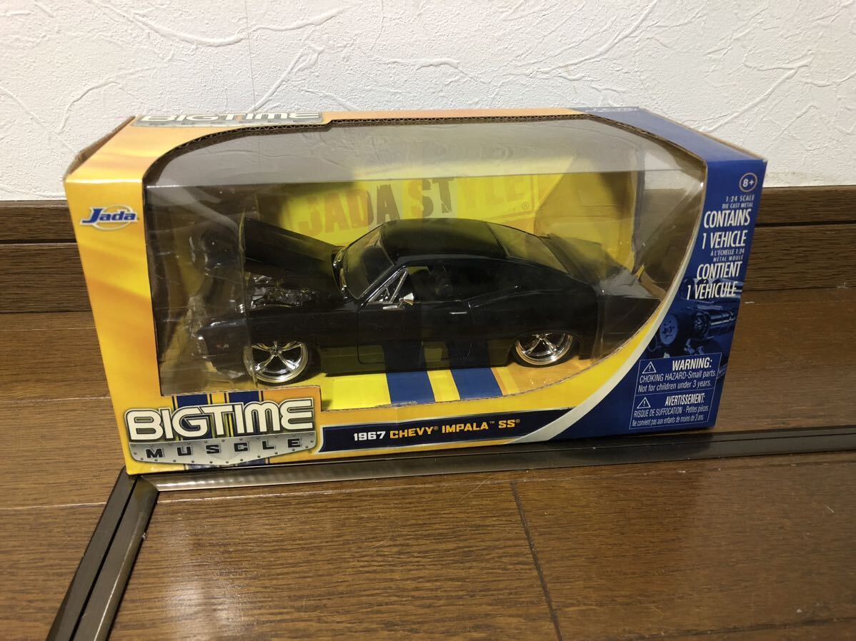 未開封！JADA TOYS 1:24 DUB CITY BIGTIME MUSSLE 1967 CHEVY IMPALA SS シボレー インパラ