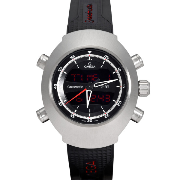 オメガ OMEGA スピードマスター スペースマスター Z-33 43 MM 325.92.43.79.01.001 ブラック文字盤 新品 腕時計 メンズ