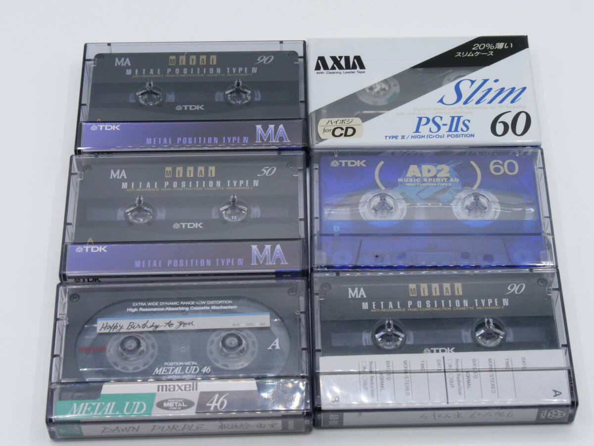 カセットテープ AXIA TDK maxell TYPEⅡ|オーディオ機器 カセットテープ AXIA TDK maxell TYPEⅡ|オーディオ機器