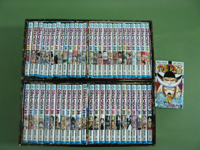 928◆集英社　ONEPIECE　漫画本　ワンピース　 尾田栄一郎　1～50+57巻　まとめ　51冊◆中古◆K1