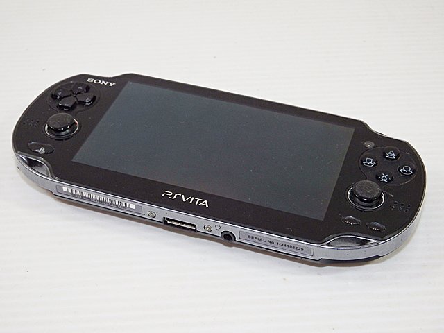∞【ジャンク】SONY ソニー PlayStation Vita PCH-1100 ブラック