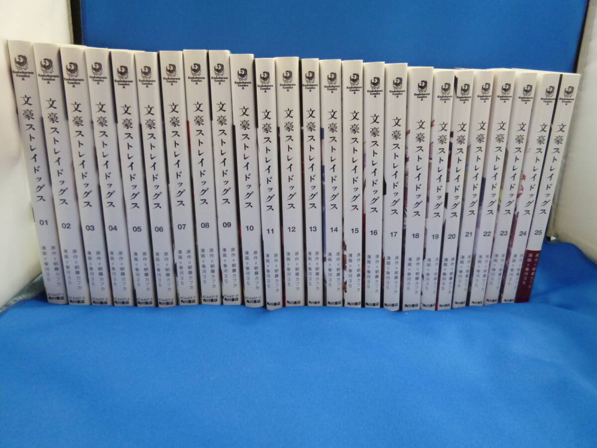 文豪ストレイドッグス 1〜22巻セット 春河35 本、雑誌