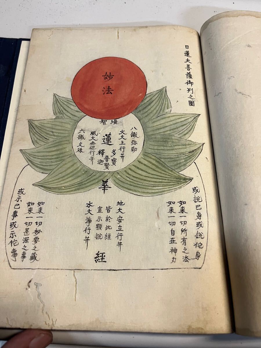 和本 日蓮宗 日蓮宗秘書 着彩極密画 全 古文書 和本 古書 江戸 和本 日蓮宗 日蓮宗秘書 着彩極密画 全 古文書 和本 古書 江戸