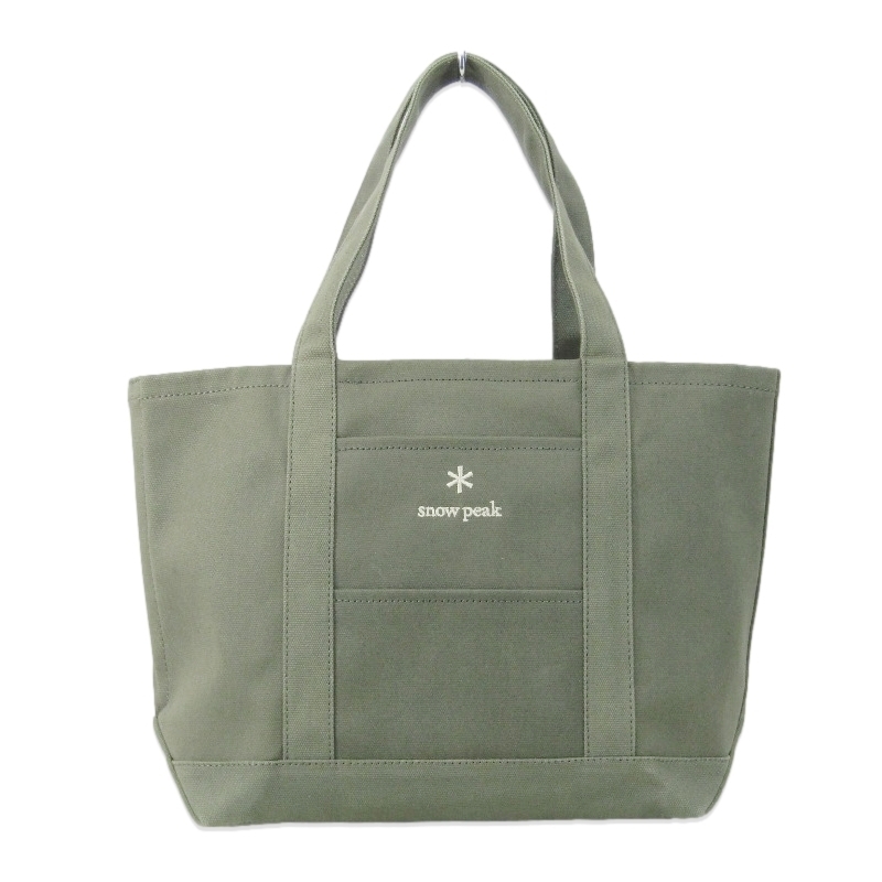 Snow peak スノーピーク トートバッグ Canvas NOASOBI キャンバス 野遊び Tote オリーブ 61001286
