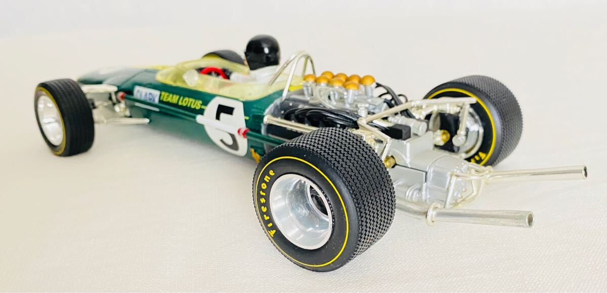 1/18 LOTUS F1 49 TEAM LOTUS No.5 1967 JIM CLARK グリーン 1/18 LOTUS F1 49 TEAM LOTUS No.5 1967 JIM CLARK グリーン