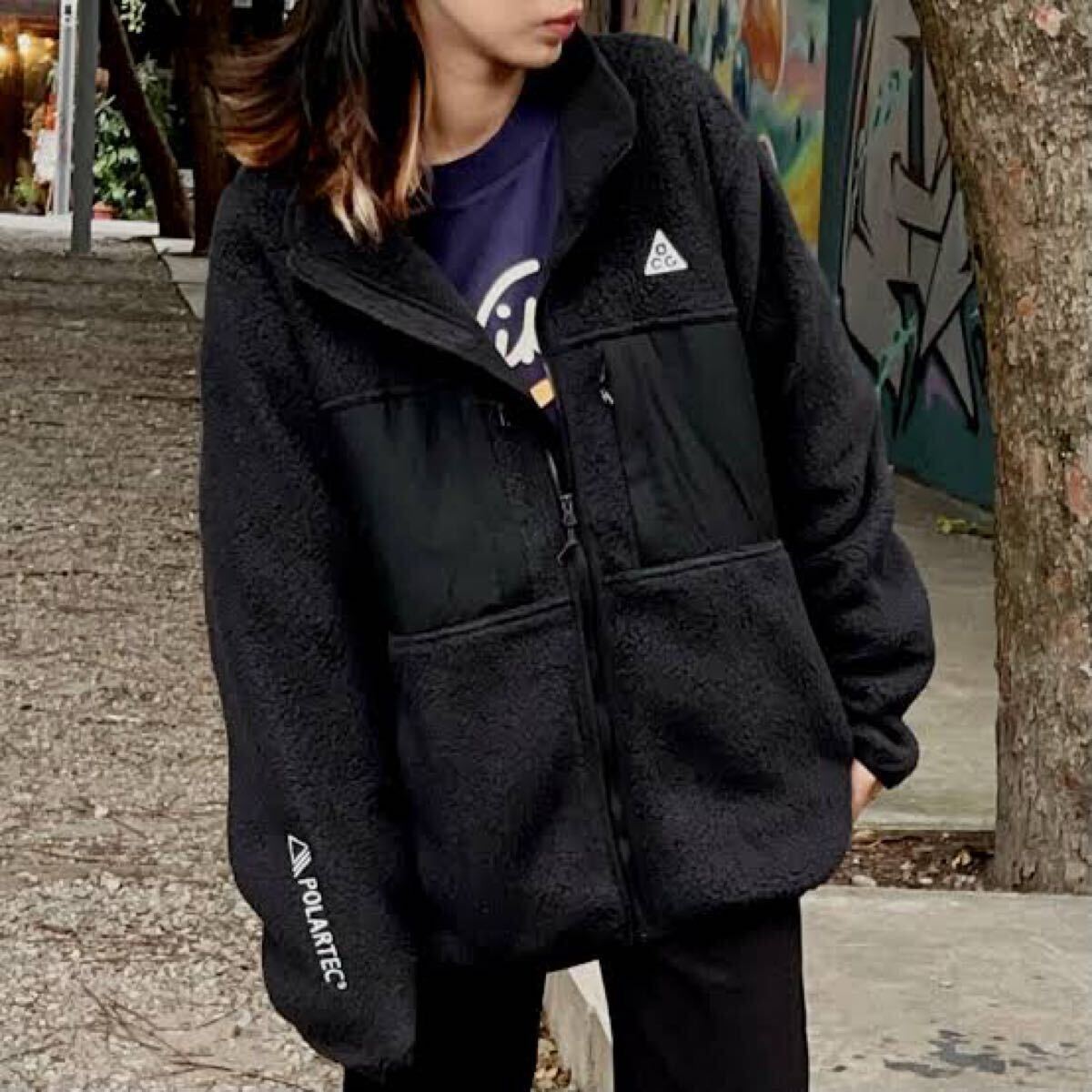 NIKE ACG ARCTIC WOLF FZ BLACK ナイキ ACG アークティック NIKE ACG ARCTIC WOLF FZ BLACK ナイキ ACG アークティック