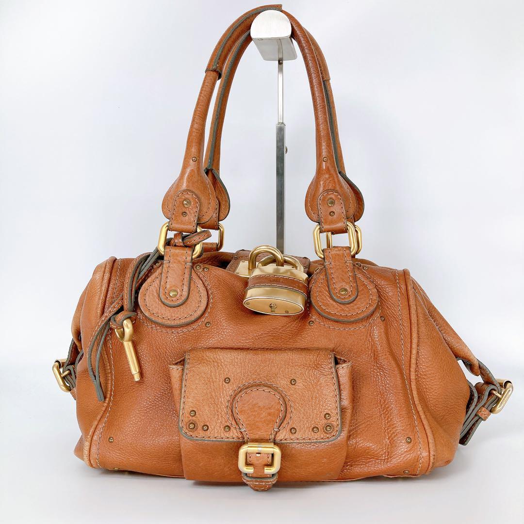 良品Chloe クロエ パディントン トートバッグ ハンドバッグ 良品Chloe クロエ パディントン トートバッグ ハンドバッグ