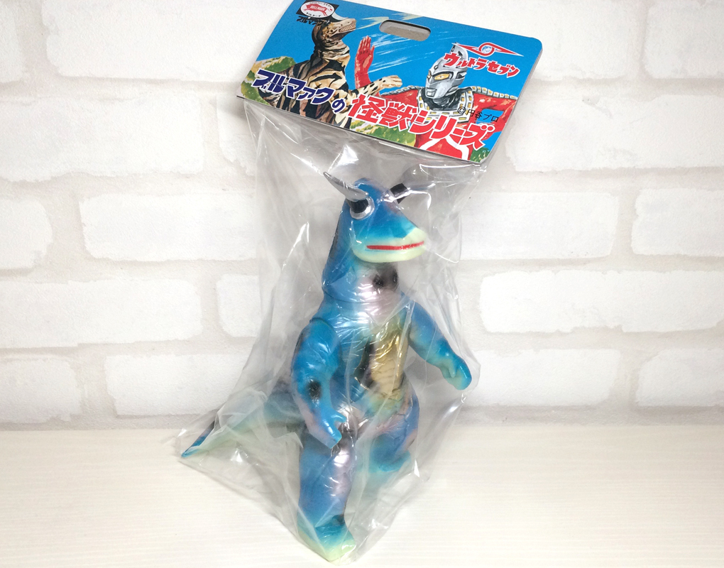 新品未使用★ブルマァク　エレキング★ソフビ☆蓄光　怪獣☆ウルトラセブン