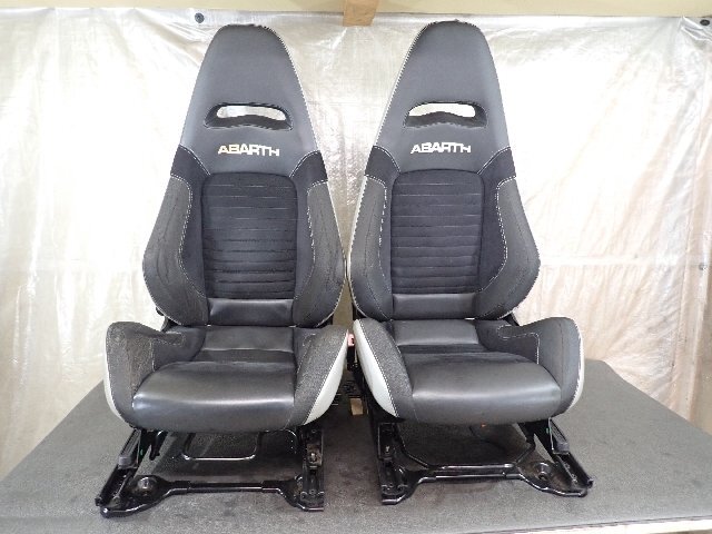アバルト 595 コンペティツィオーネ 31214T　Sabeltサベルト　リクライニングバケットシート/カーボンバック　運転席助手席左右セット　　