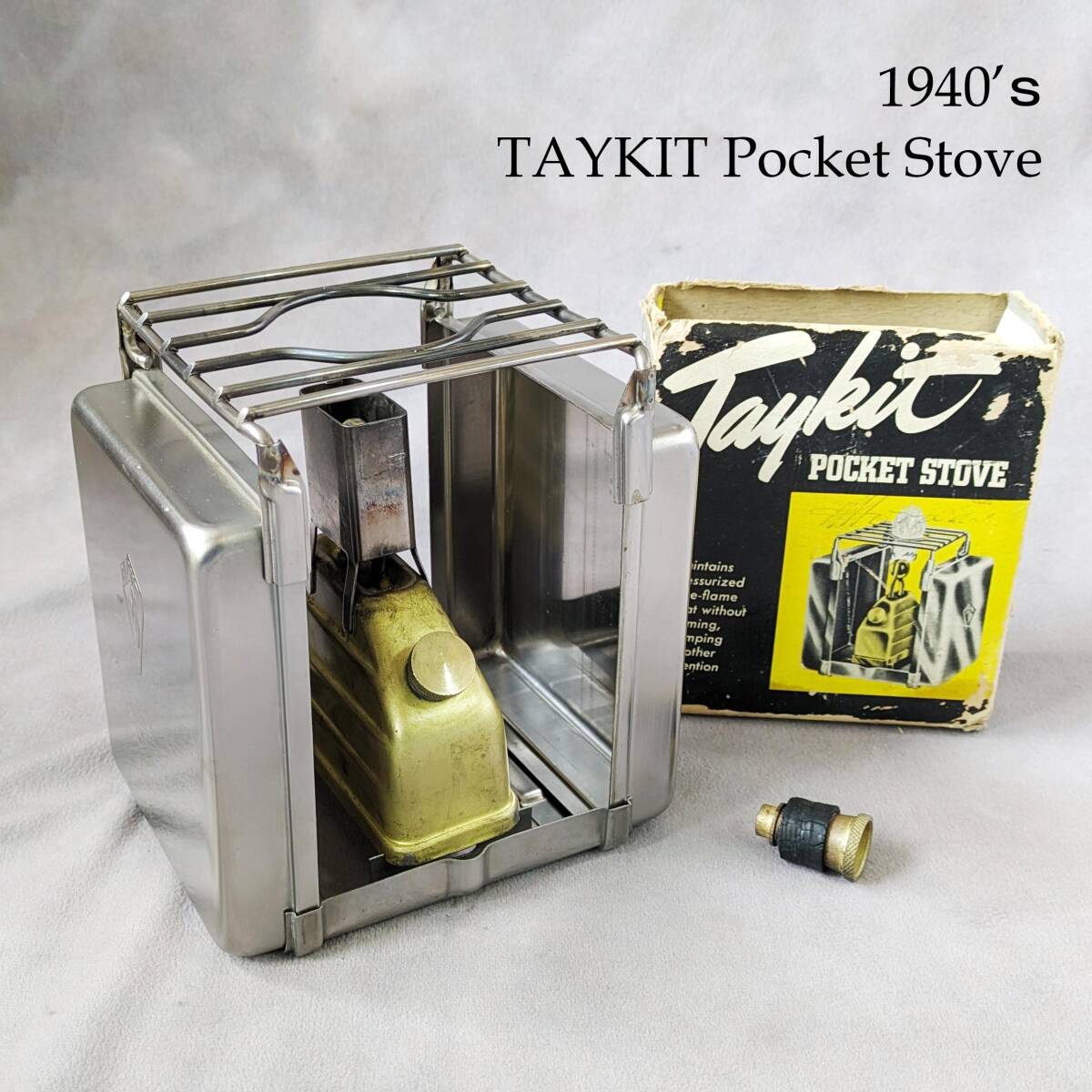 ★コンプリートセット TAYKIT ポケットストーブ タイキット Yahoo!オークション - 現品限り TAYKIT pocket stove タイキット