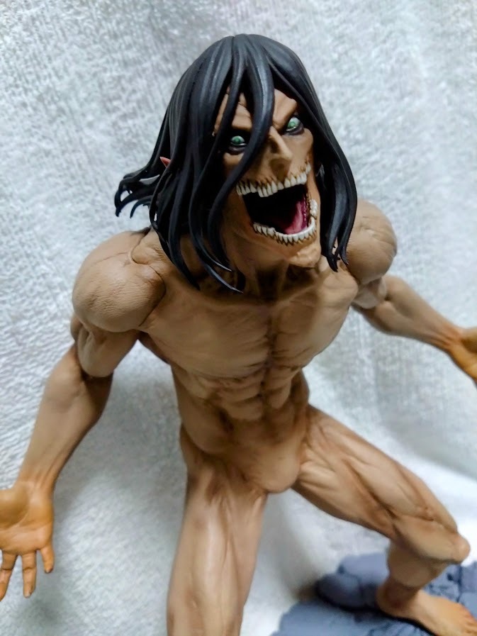 一番くじ 進撃の巨人A賞　MEGAIMPACT エレン・イェーガー巨人Ver. Amazon.co.jp: 一番くじ 進撃の巨人 ～自由を求めて～ A賞