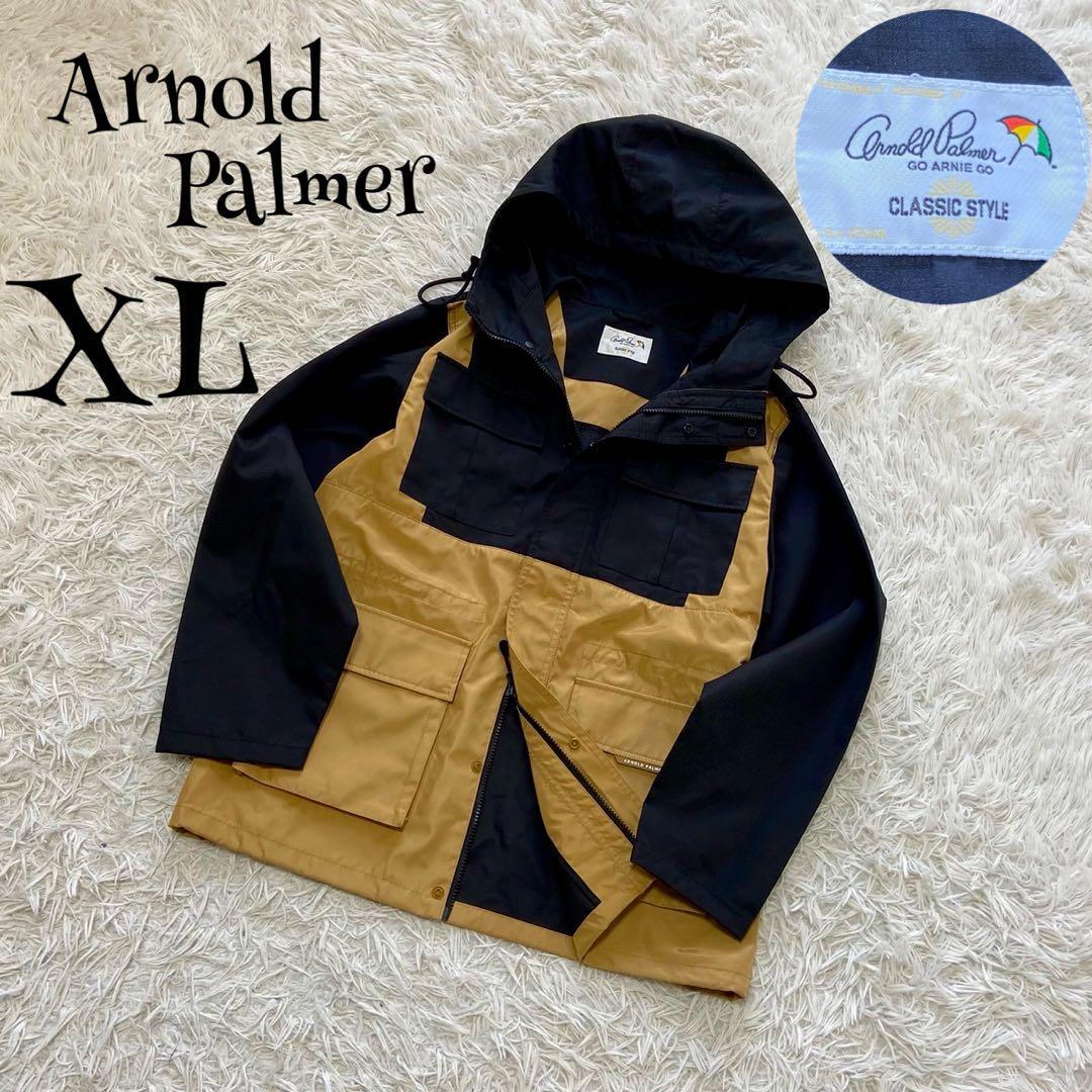 F394【アーノルドパーマー】Arnold Palmer 4ポケ ハンティング マウンテンパーカー（XL）classic style クラシックスタイル カジュアル