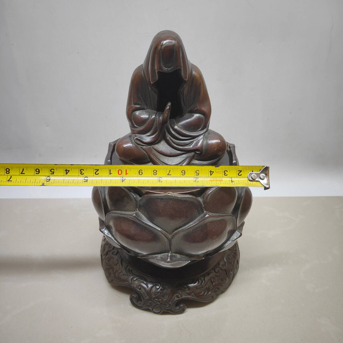 8050円 【古寶奇蔵】紫銅製・無相仏熏香炉・置物・賞物・中国 8050円 【古寶奇蔵】紫銅製・無相仏熏香炉・置物・賞物・中国