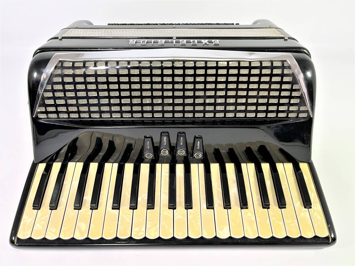 アコーディオンEXCELSIOR 580 ジャンク品】 EXCELSIOR エキセルシャー MODEL 580 37鍵盤 80