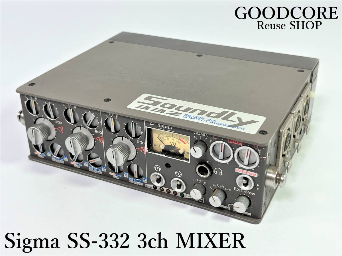 Sigma シグマ SS-332 3ch オーディオミキサー R601397|Yahoo Sigma シグマ SS-332 3ch オーディオミキサー R601397|Yahoo