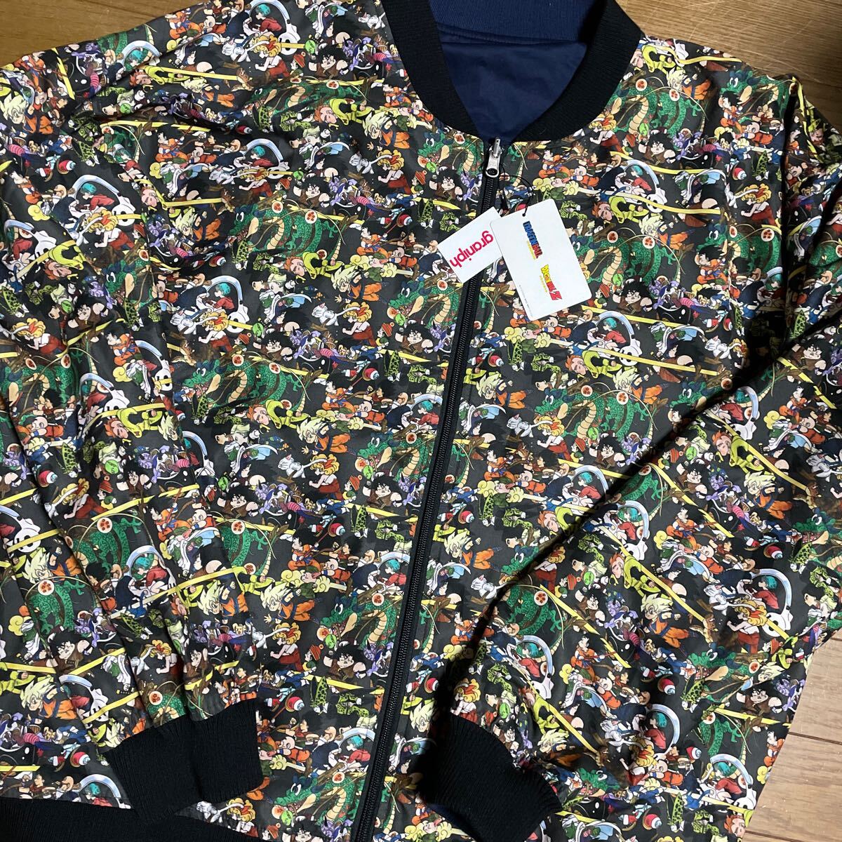 グラニフ × ドラゴンボールコラボ リバーシブル ブルゾン 鳥山明 グラニフ × ドラゴンボールコラボ リバーシブル ブルゾン 鳥山明