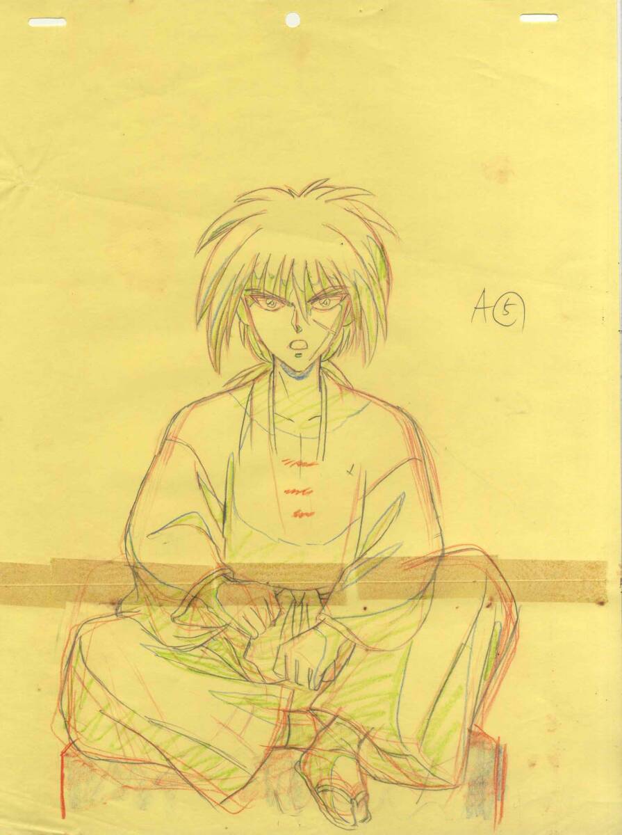 るろうに剣心　修正原画