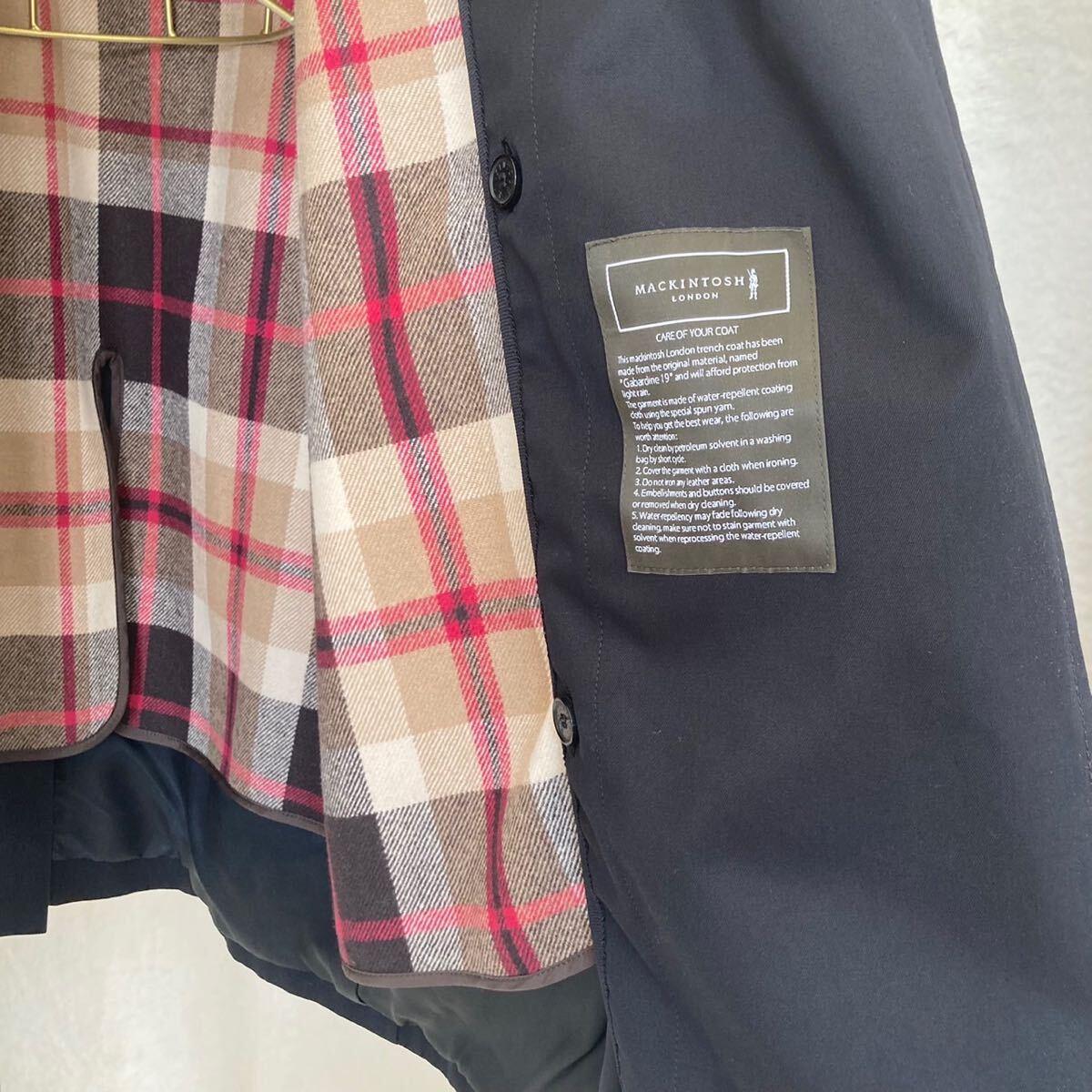 美品 》MACKINTOSH LONDON マッキントッシュロンドン トレンチ 美品 》MACKINTOSH LONDON マッキントッシュロンドン トレンチ